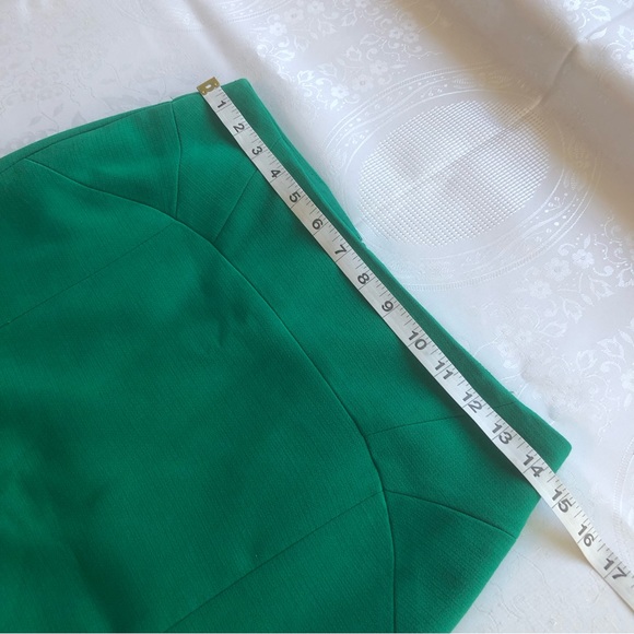 The Limited Women’s Size 4 Emerald Green Pencil Dress Skirt Back Zip Knee-High - Picture 9 of 16